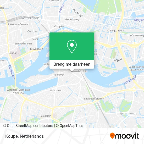 Koupe kaart