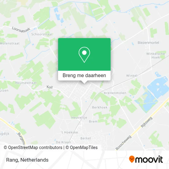 Rang kaart