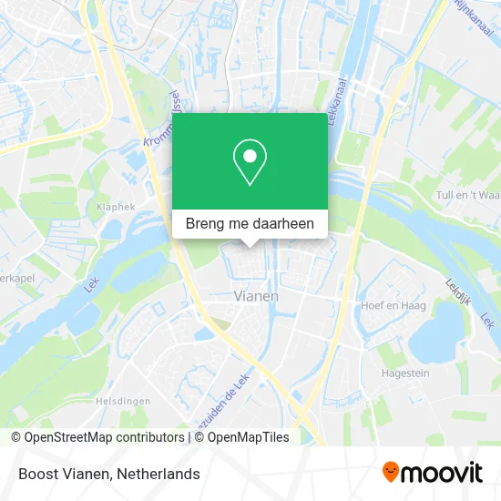 Boost Vianen kaart