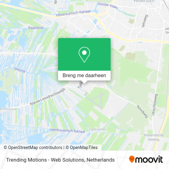 Trending Motions - Web Solutions kaart