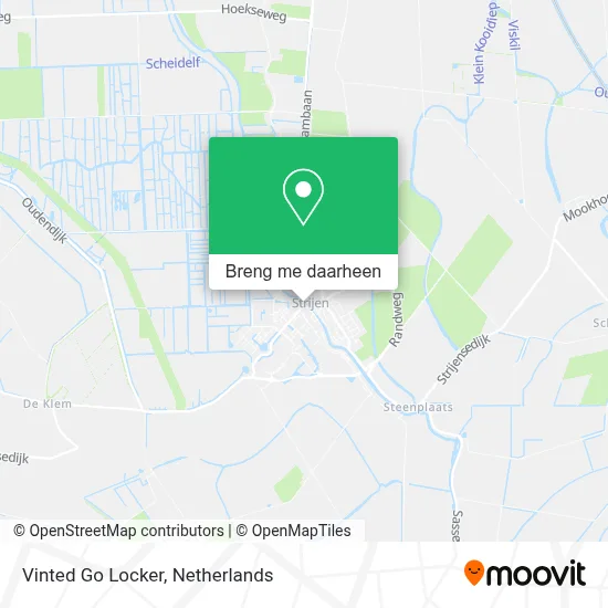 Vinted Go Locker kaart