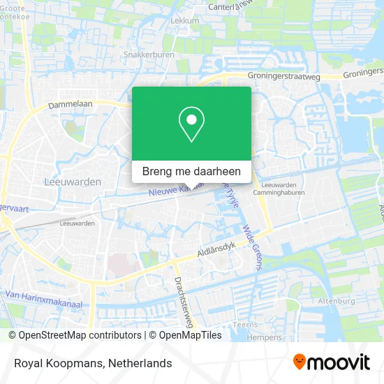 Royal Koopmans kaart