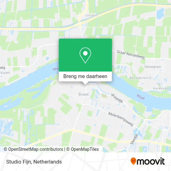 Studio Fijn kaart