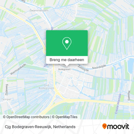 Cjg Bodegraven-Reeuwijk kaart