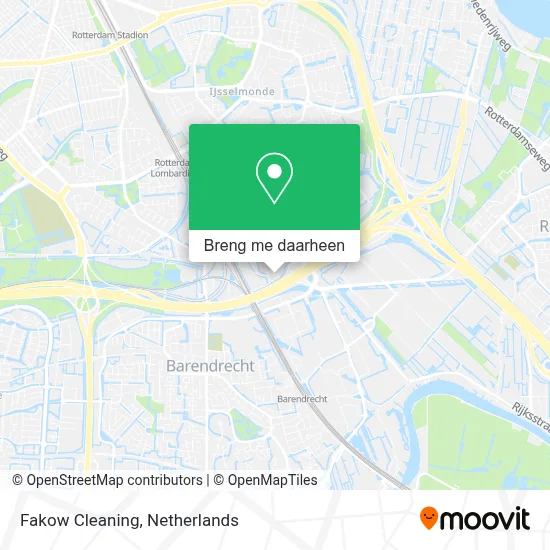 Fakow Cleaning kaart
