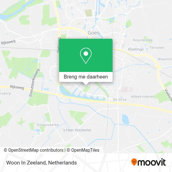 Woon In Zeeland kaart