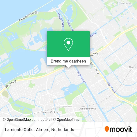 Laminate Outlet Almere kaart