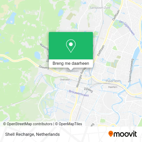 Shell Recharge kaart