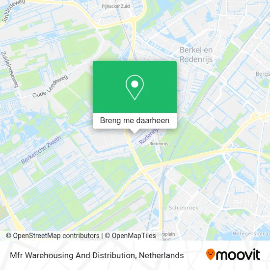 Mfr Warehousing And Distribution kaart