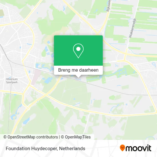 Foundation Huydecoper kaart