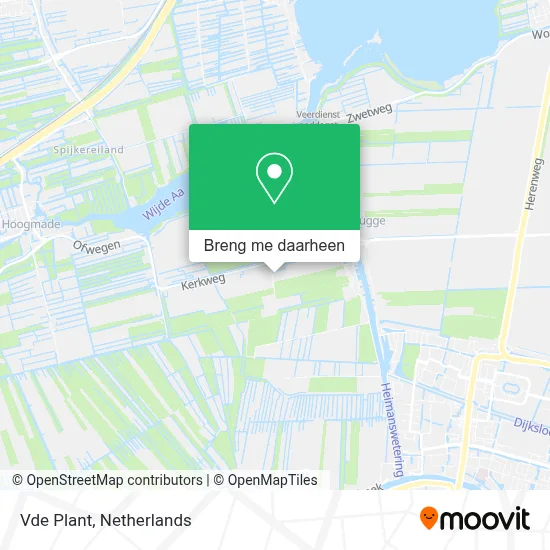 Vde Plant kaart