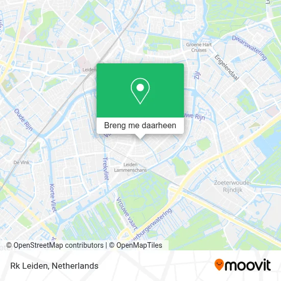 Rk Leiden kaart