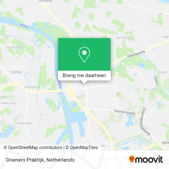 Doeners Praktijk kaart