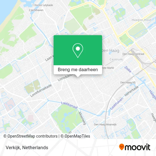 Verkijk kaart