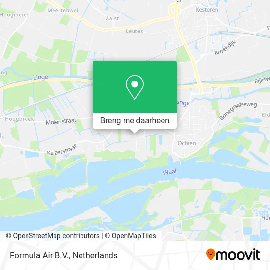 Formula Air B.V. kaart