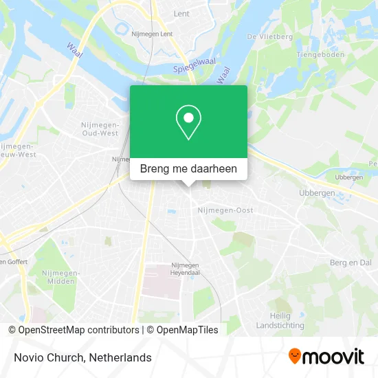 Novio Church kaart