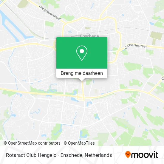 Rotaract Club Hengelo - Enschede kaart