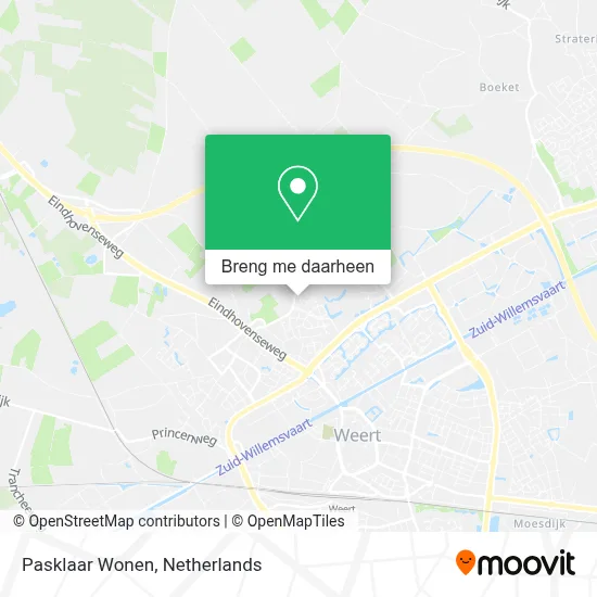 Pasklaar Wonen kaart