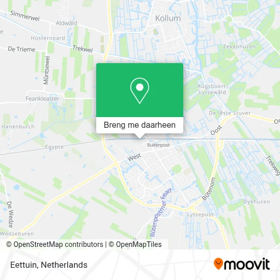 Eettuin kaart