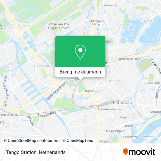 Tango Station kaart