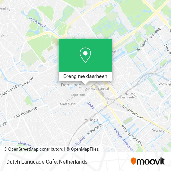 Dutch Language Café kaart