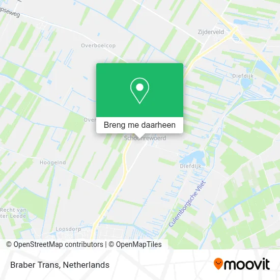 Braber Trans kaart