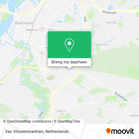 Vac Vlooienmarkten kaart