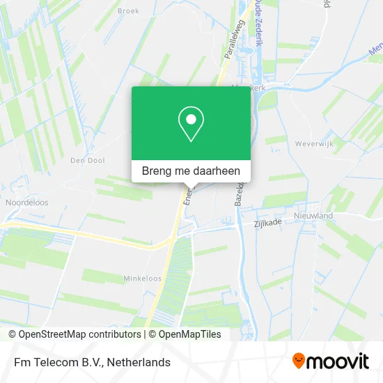 Fm Telecom B.V. kaart