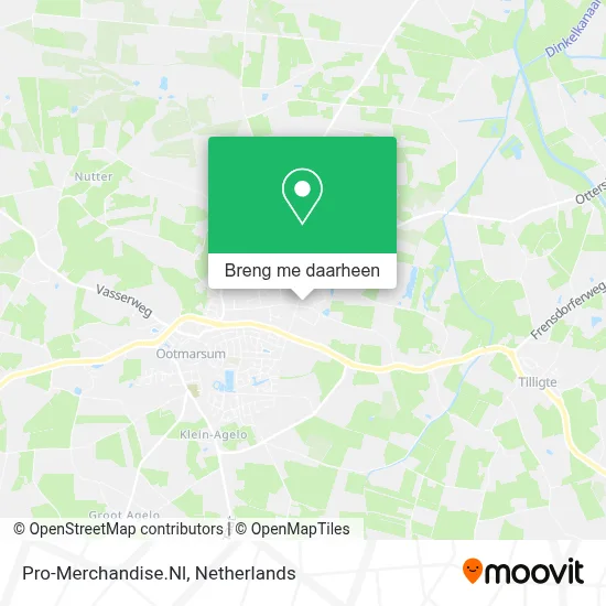 Pro-Merchandise.Nl kaart