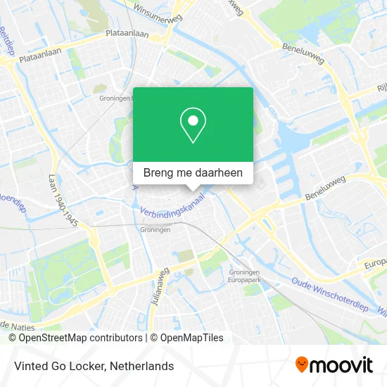Vinted Go Locker kaart