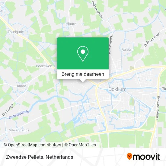 Zweedse Pellets kaart