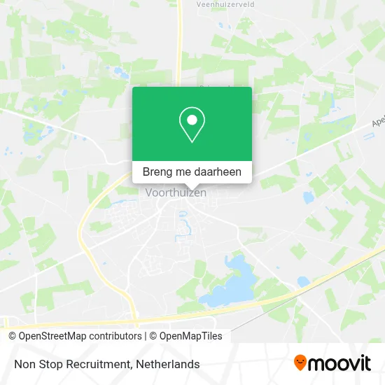 Non Stop Recruitment kaart