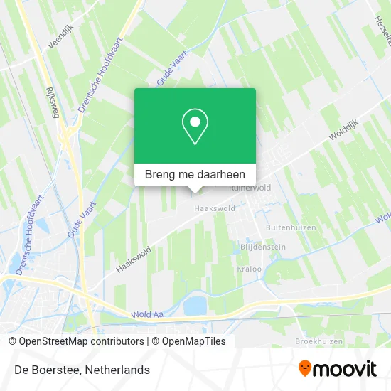 De Boerstee kaart