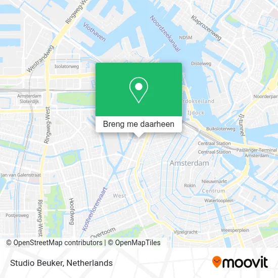 Studio Beuker kaart