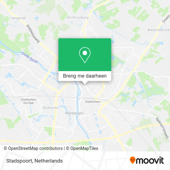 Stadspoort kaart