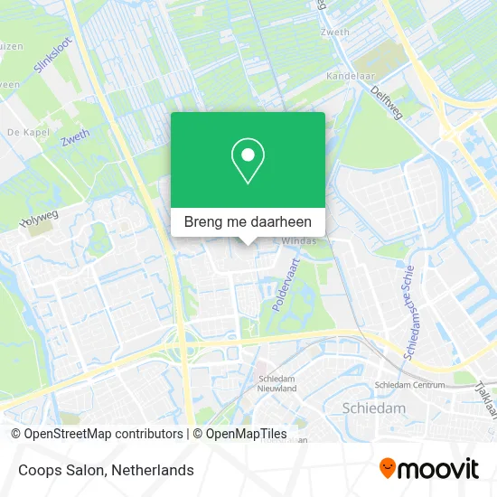 Coops Salon kaart
