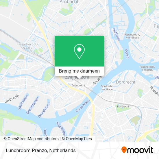 Lunchroom Pranzo kaart