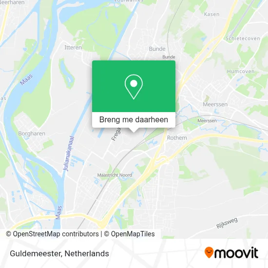 Guldemeester kaart