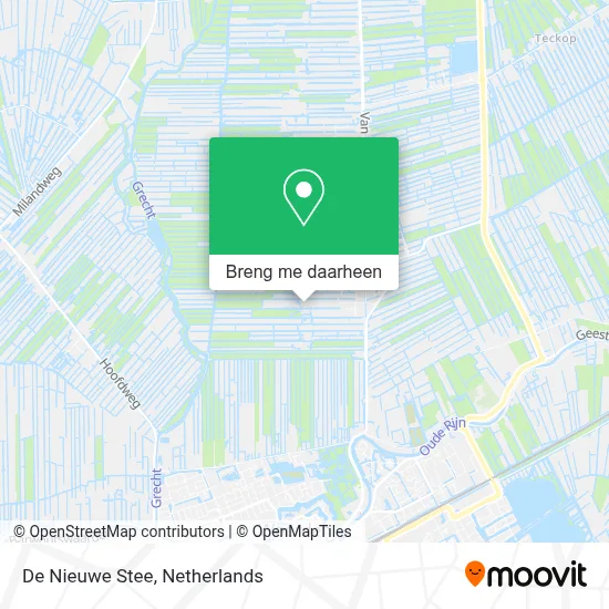 De Nieuwe Stee kaart
