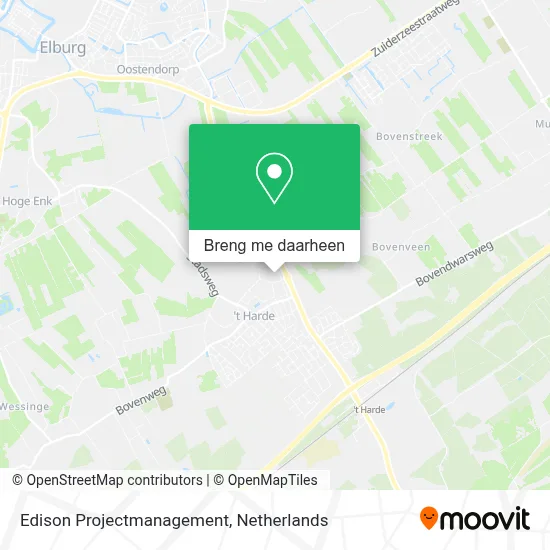 Edison Projectmanagement kaart