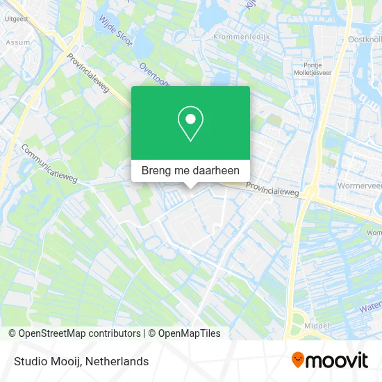 Studio Mooij kaart