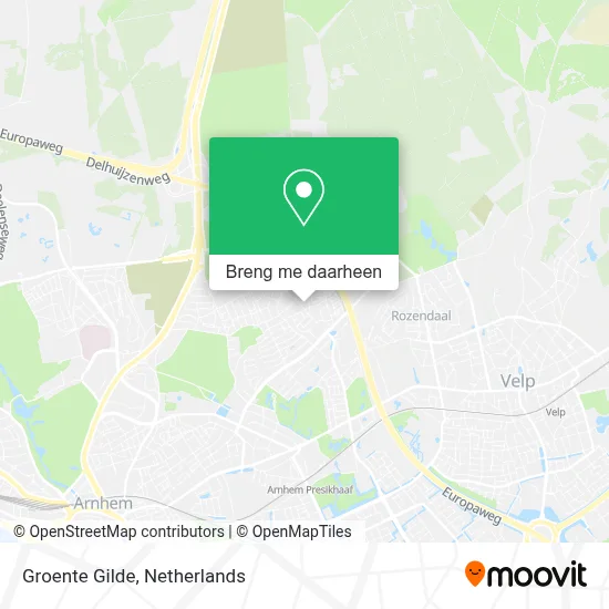 Groente Gilde kaart