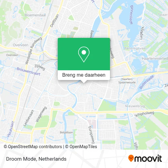 Droom Mode kaart