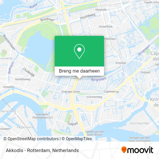 Akkodis - Rotterdam kaart