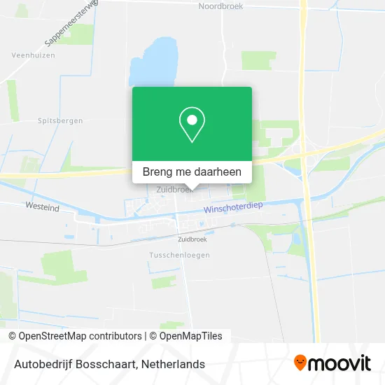Autobedrijf Bosschaart kaart