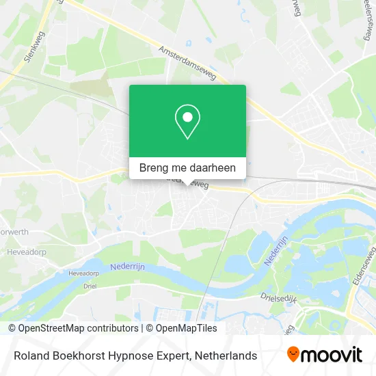 Roland Boekhorst Hypnose Expert kaart