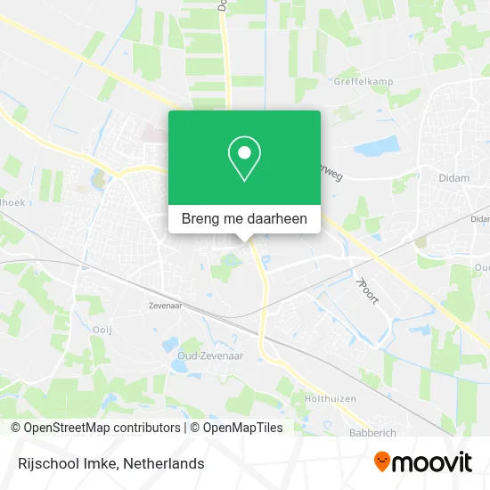Rijschool Imke kaart
