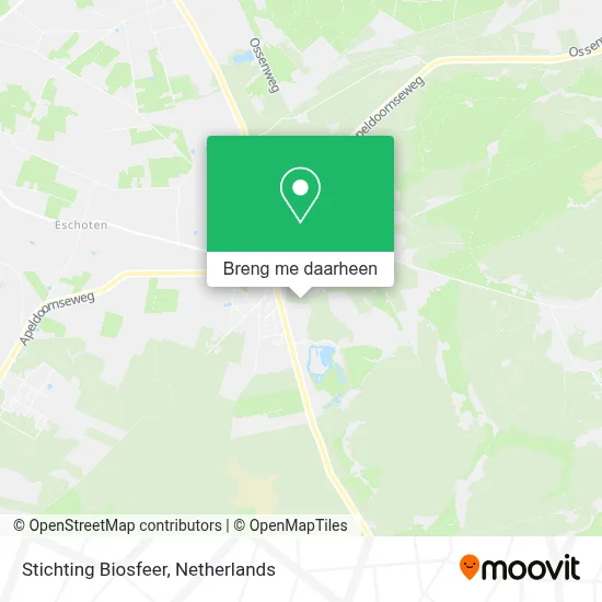 Stichting Biosfeer kaart