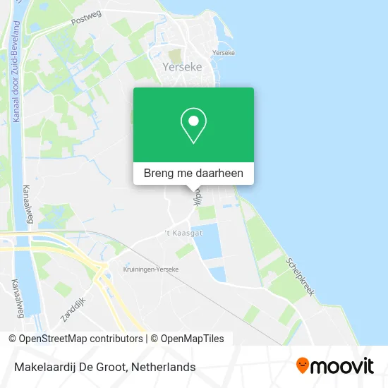 Makelaardij De Groot kaart