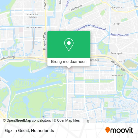 Ggz In Geest kaart